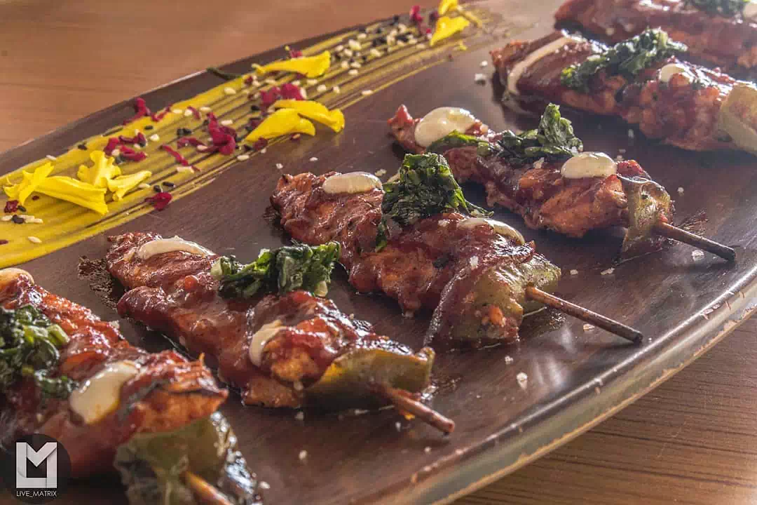Home Made BBQ Chicken Skewers